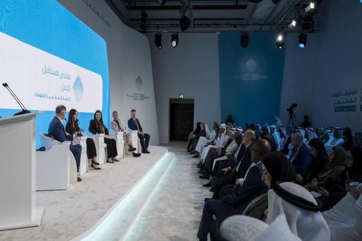 Эмин Амруллаев принял участие во Всемирном правительственном саммите в ОАЭ-ФОТО 