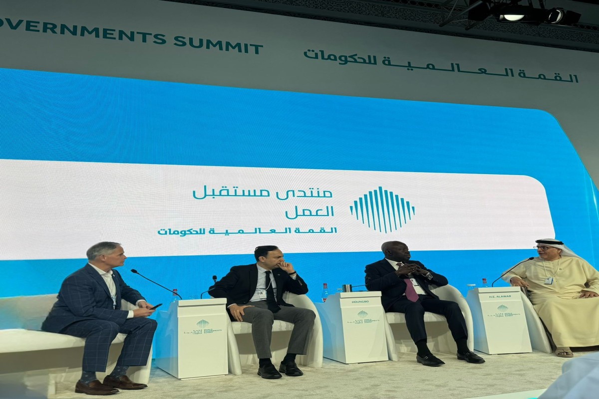 Эмин Амруллаев принял участие во Всемирном правительственном саммите в ОАЭ-ФОТО 