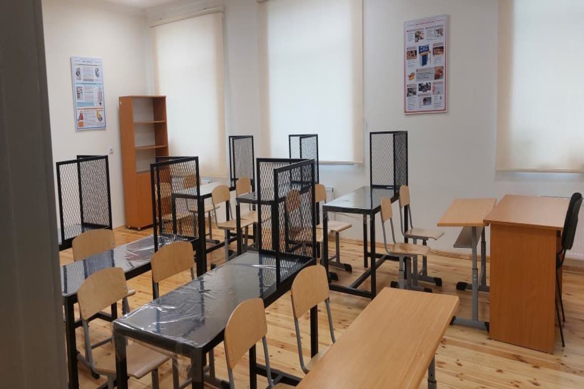 В Абшеронском районе введены в эксплуатацию 6 учебных заведений-ФОТО 