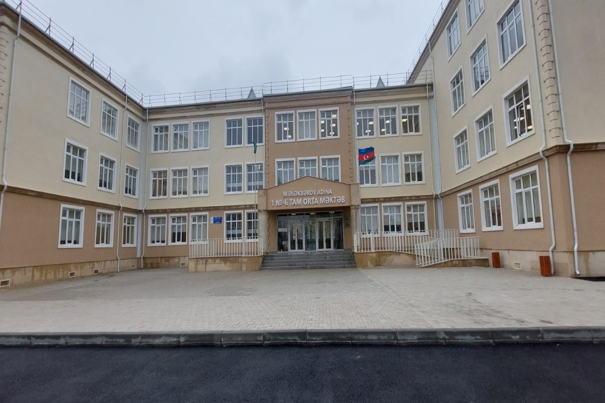 В Абшеронском районе введены в эксплуатацию 6 учебных заведений-ФОТО 