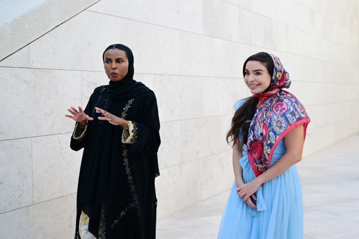 Лейла Алиева посетила музей Лувр Абу-Даби и Дом семьи Авраама-ФОТО 