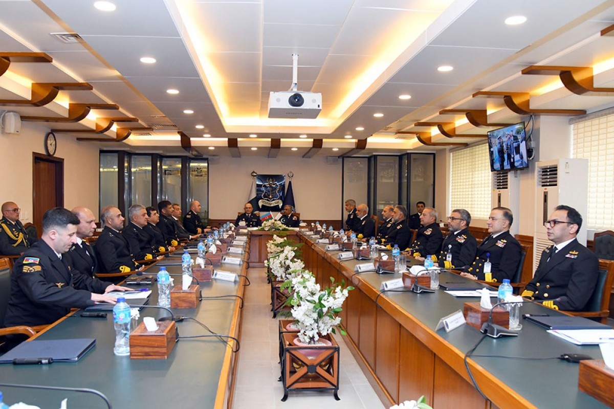 Командующий ВМС Азербайджана провел встречу с военнослужащими, проходящими обучение в Пакистане-ФОТО 