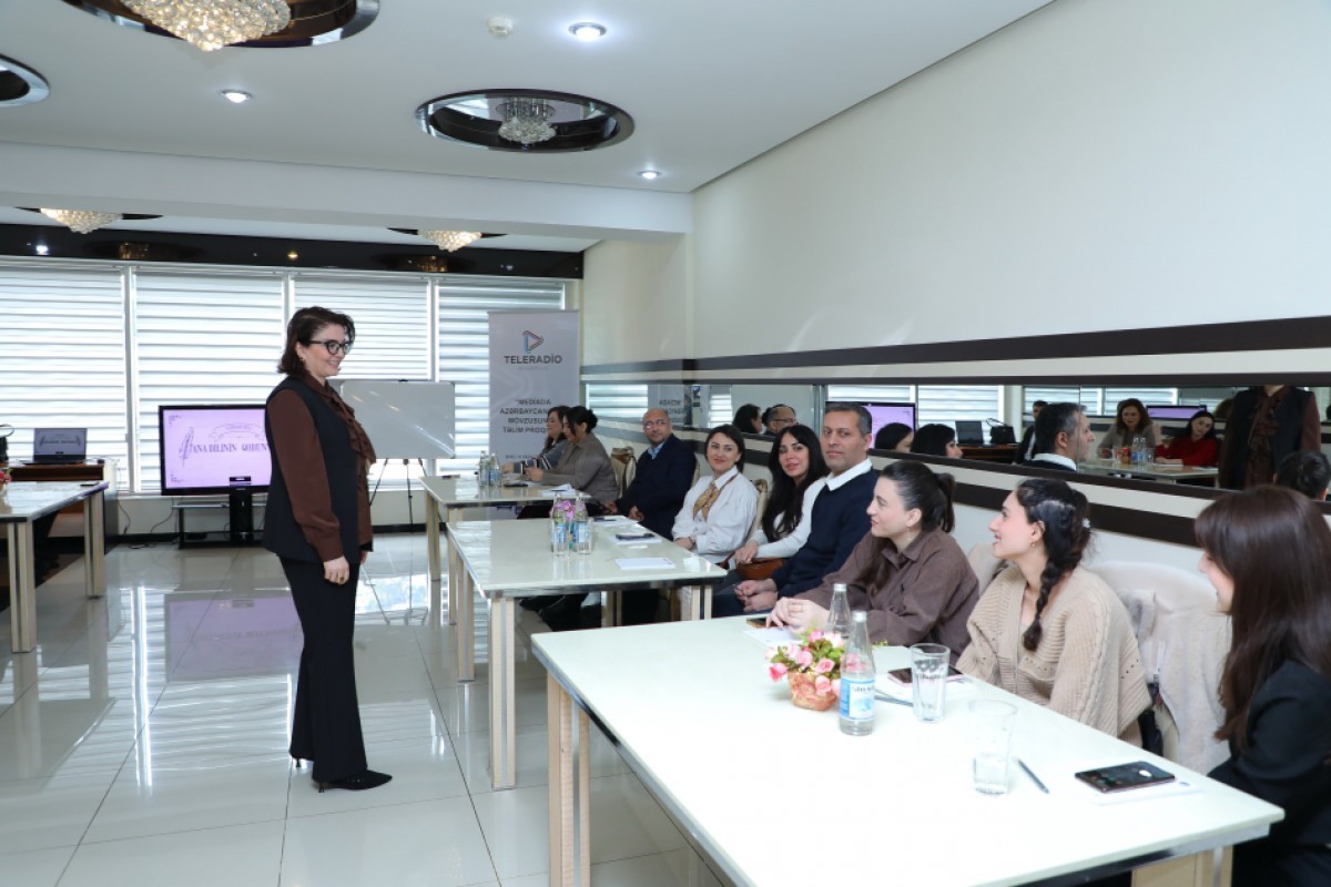 В Академии телерадиовещания обсудили культуру речи в новостях-ФОТО 