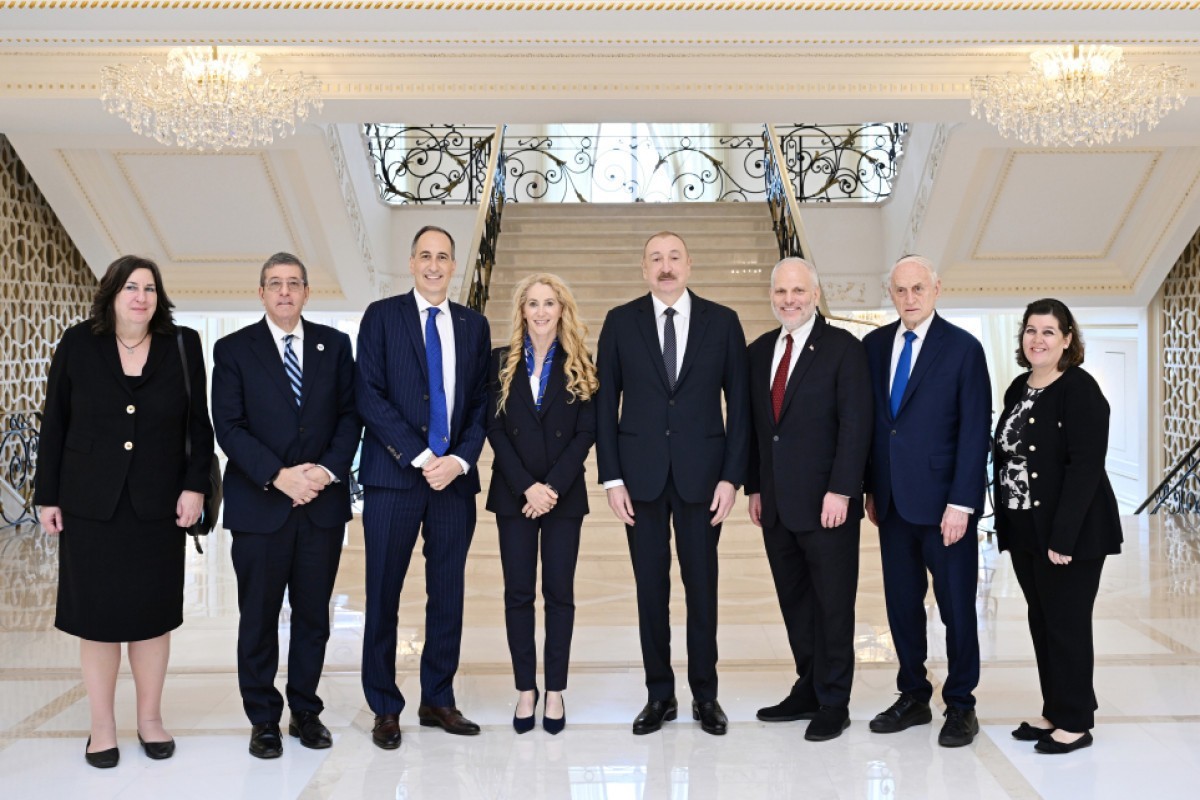 Алиев принял делегацию ведущих американских еврейских организаций-ОБНОВЛЕНО 