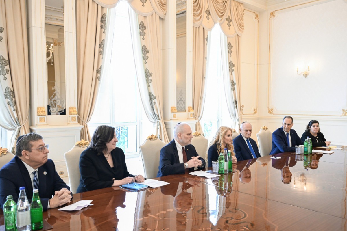 Алиев принял делегацию ведущих американских еврейских организаций-ОБНОВЛЕНО 
