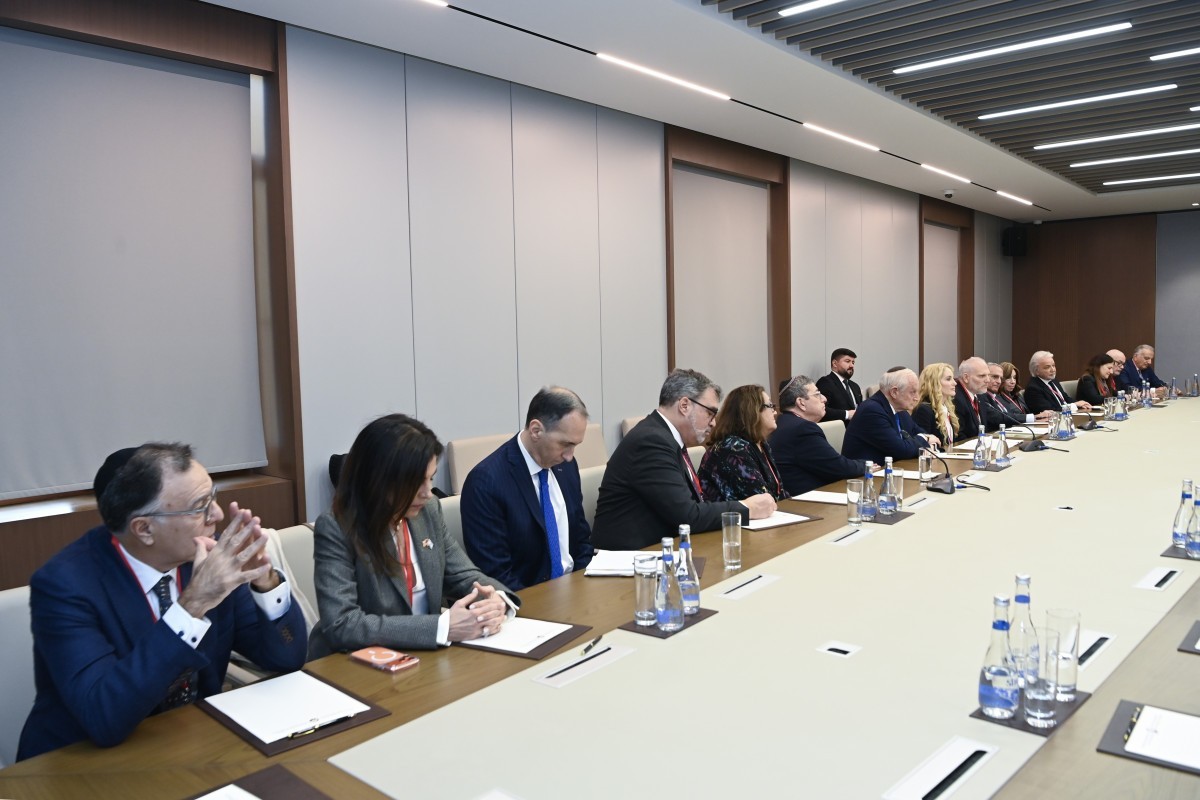 Глава МИД Азербайджана встретился с делегацией еврейских организаций США-ФОТО 