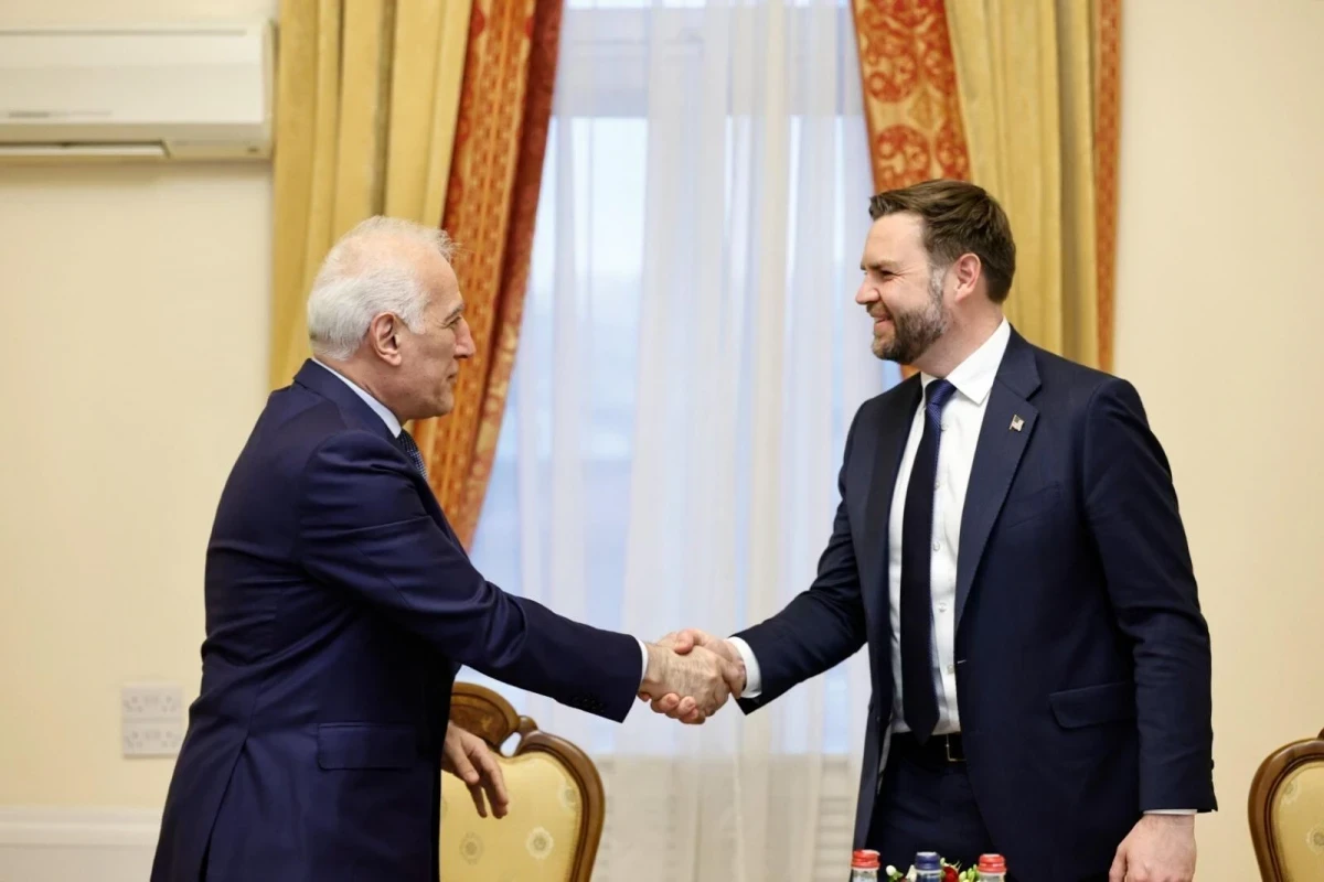 Президент Армении встретился с вице‑президентом США Джей Ди Вэнсом