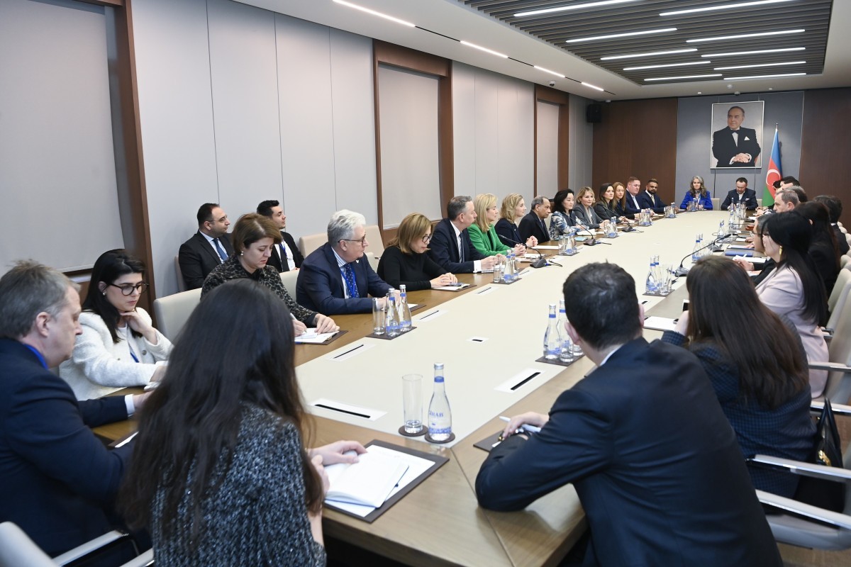 Байрамов принял представителей Торговой палаты США -ФОТО 