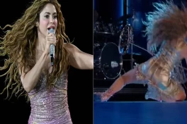 Шакира оступилась на сцене в Сан-Сальвадоре, но не прервала концерт -ВИДЕО 