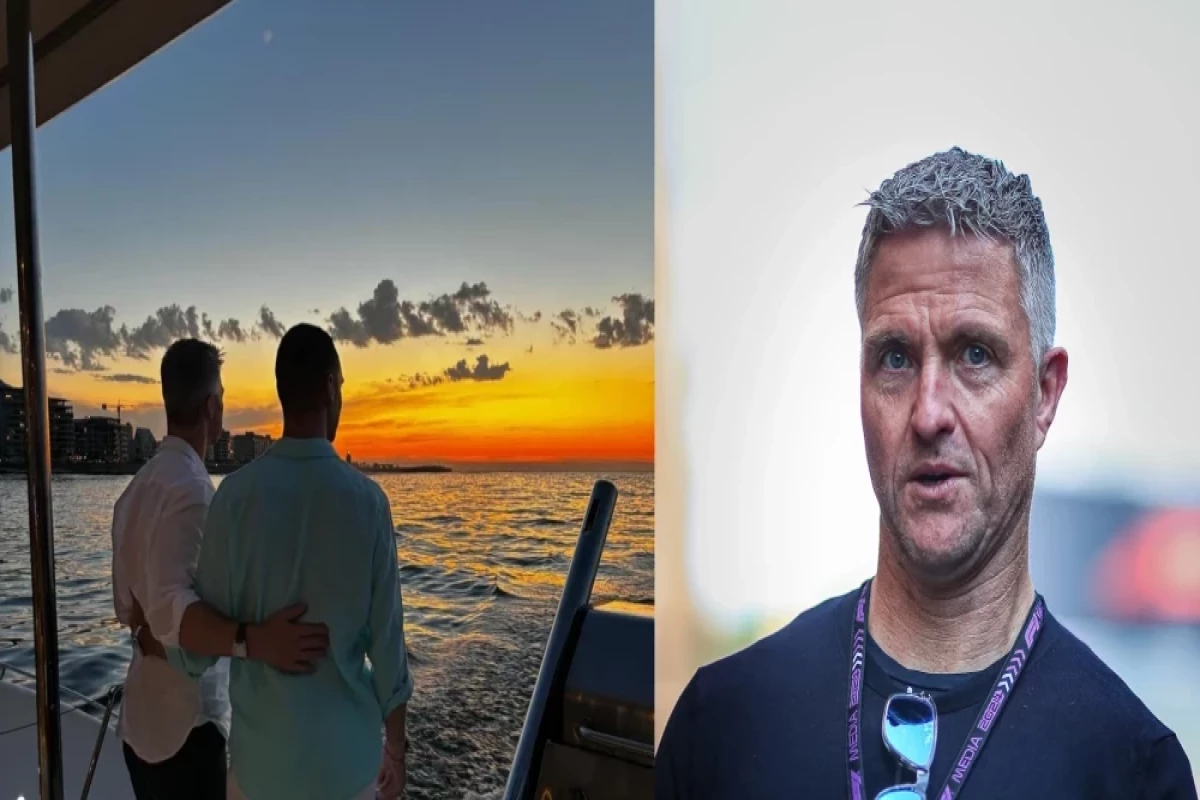 Бывший пилот «Формулы-1» объявил о помолвке со своим партнером