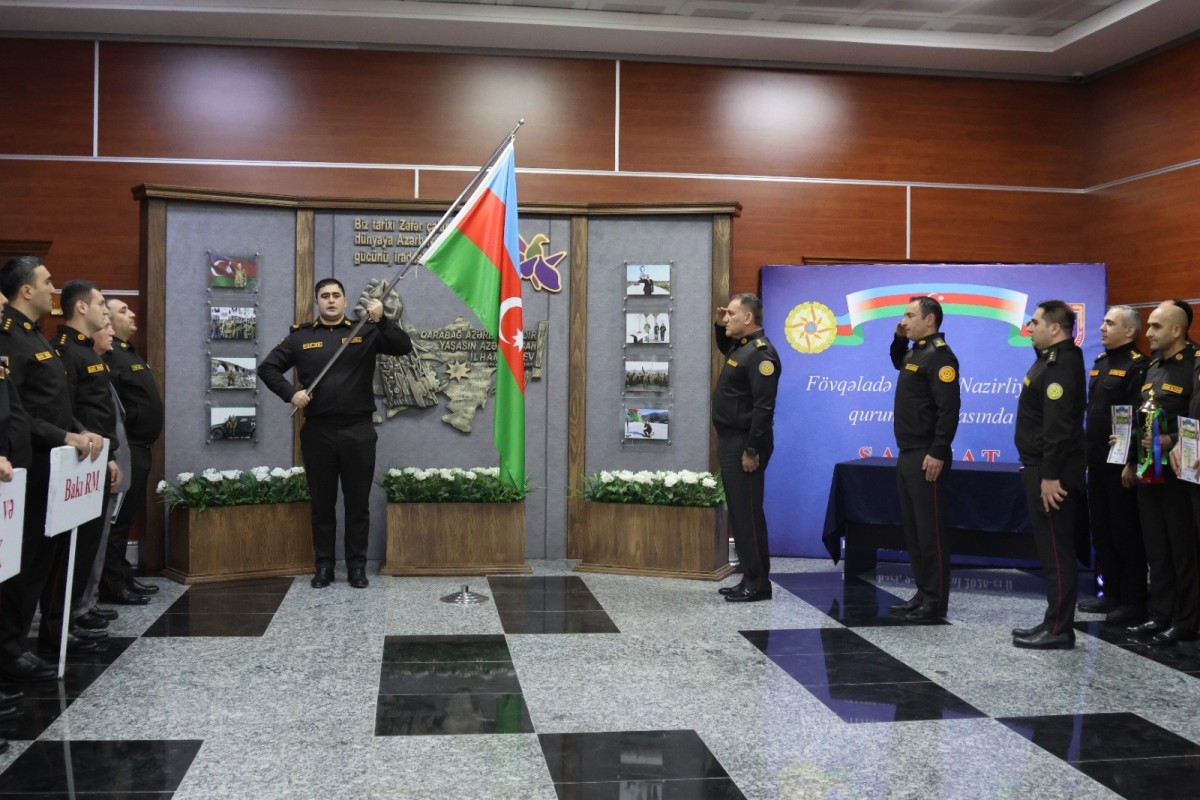 В МЧС Азербайджана прошёл чемпионат по шахматам-ФОТО 
