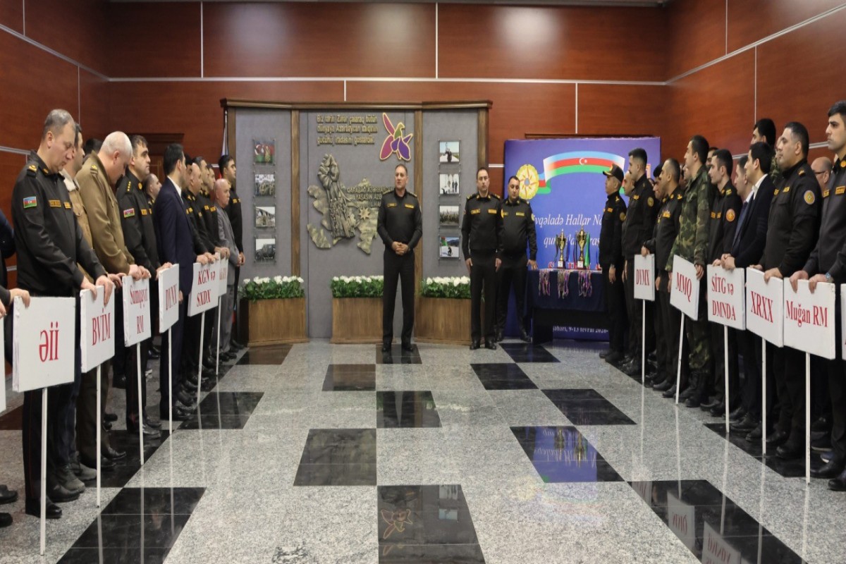В МЧС Азербайджана прошёл чемпионат по шахматам-ФОТО 