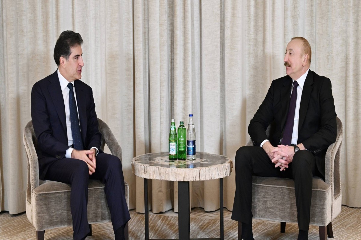 Ильхам Алиев провел встречу с Нечирваном Барзани-ФОТО 