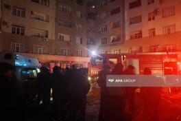 В Баку в многоэтажном жилом доме произошел пожар-ВИДЕО -ОБНОВЛЕНО 