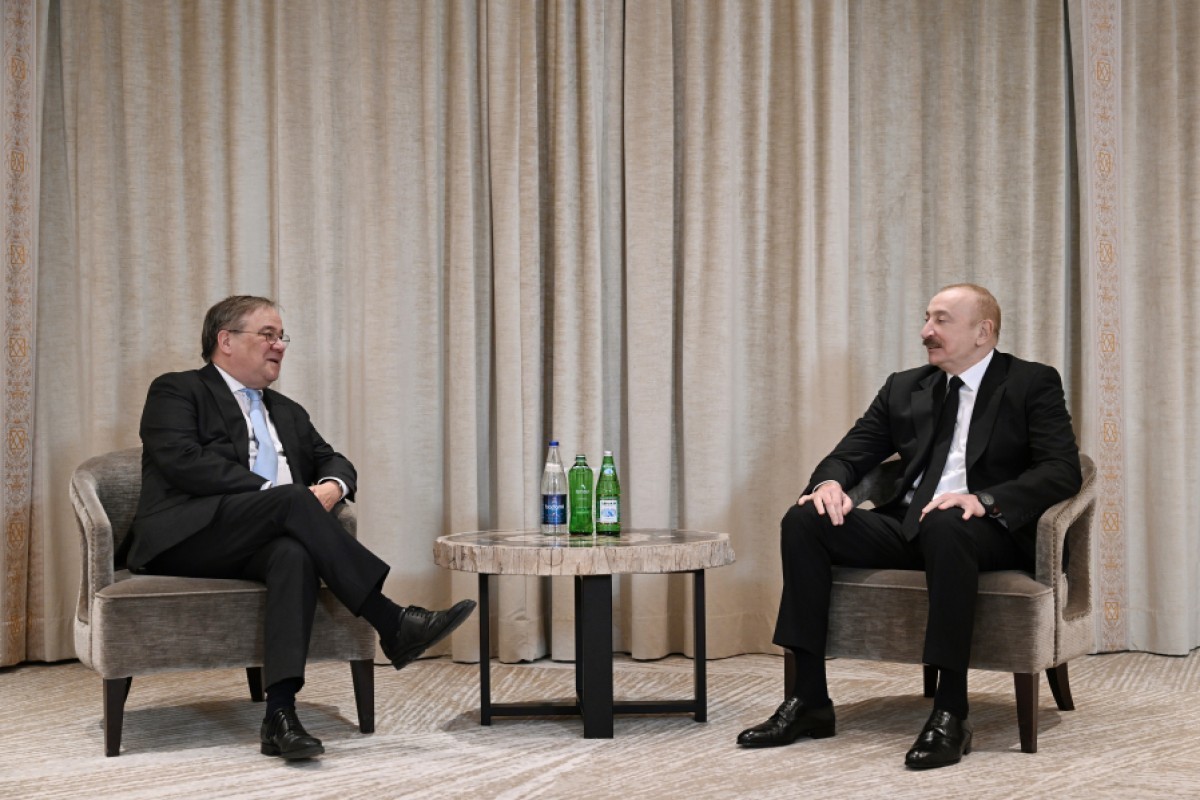 Президент Азербайджана провел встречу с главой комитета Бундестага