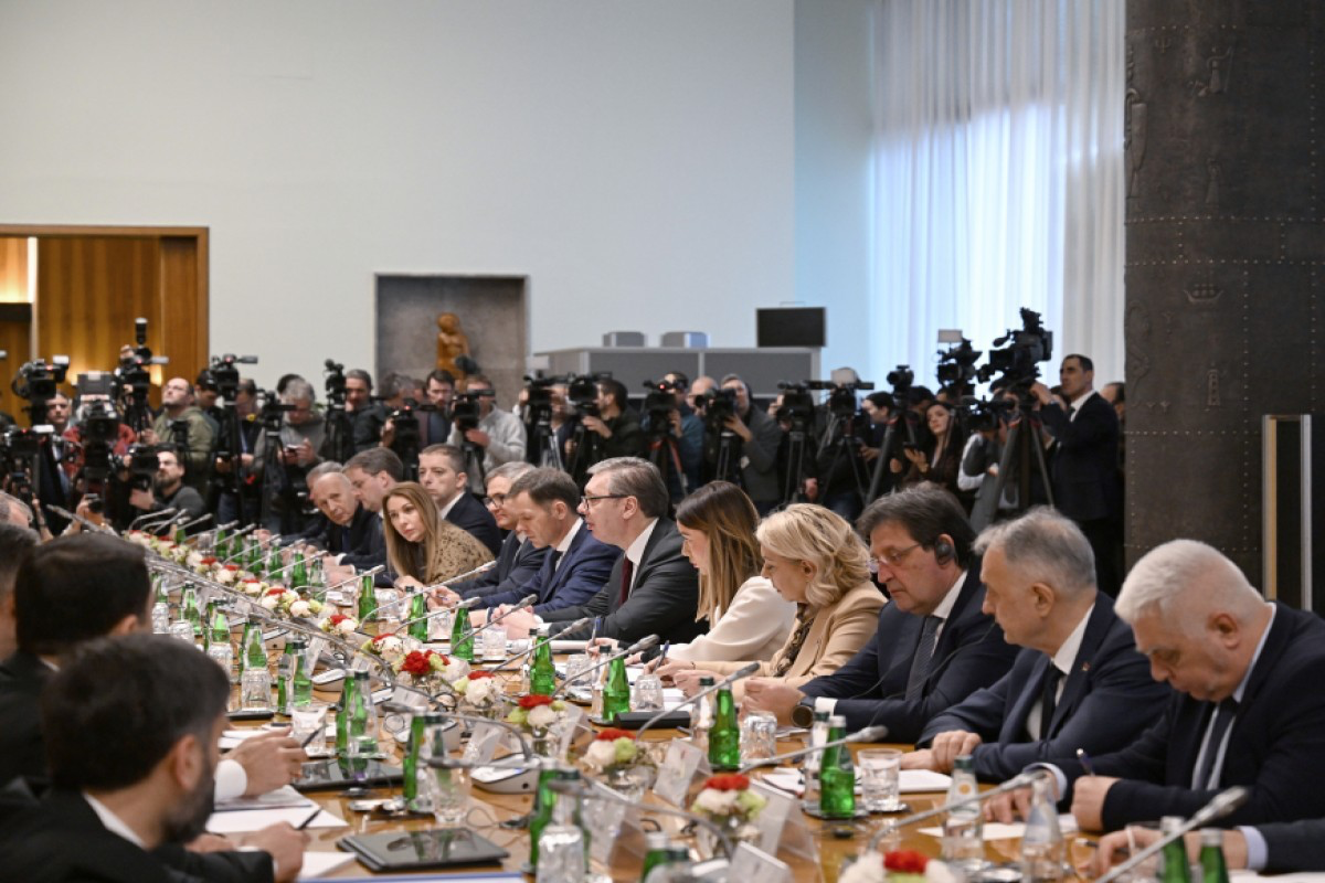 В Белграде проходит первое заседание Совета стратегического партнёрства между Азербайджаном и Сербией