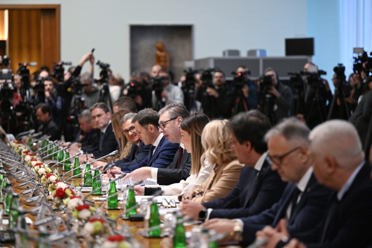 Вучич: Многому учусь у моего друга Ильхама Алиева