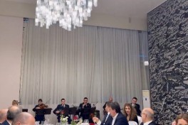 Сербские военные исполнили азербайджанскую песню на ужине с участием Ильхама Алиева-ВИДЕО 