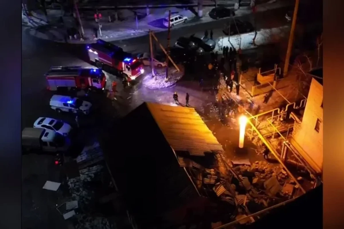 В Казахстане произошел взрыв в продуктовом магазине