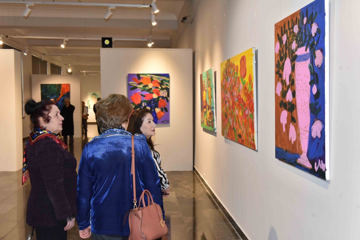 В Баку открылась выставка памяти Марьям Алакбарли -ФОТО 