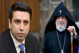 Симонян напрямую обвинил Католикоса в связях с внешней разведкой России 