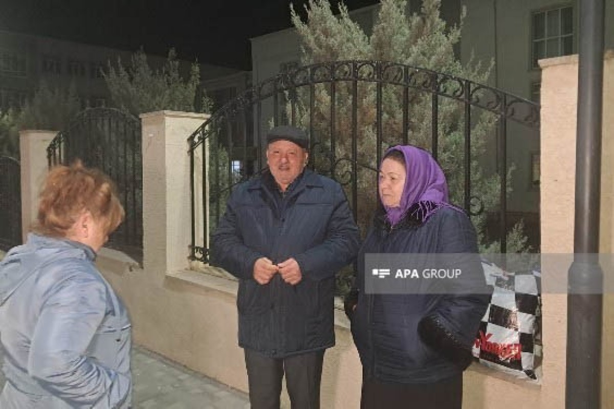 В город Агдам отправлена очередная группа переселенцев