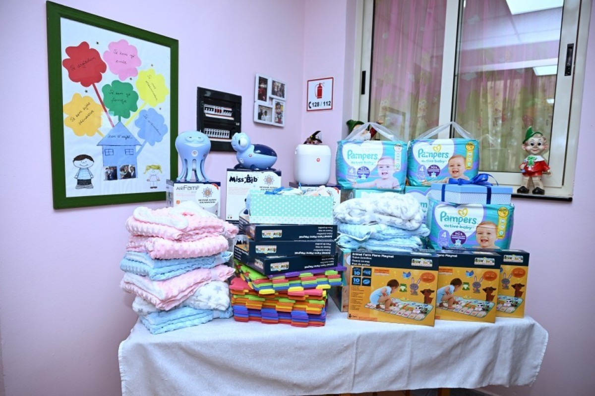 Лейла Алиева посетила детские и медицинские учреждения в Тиране-ФОТО 