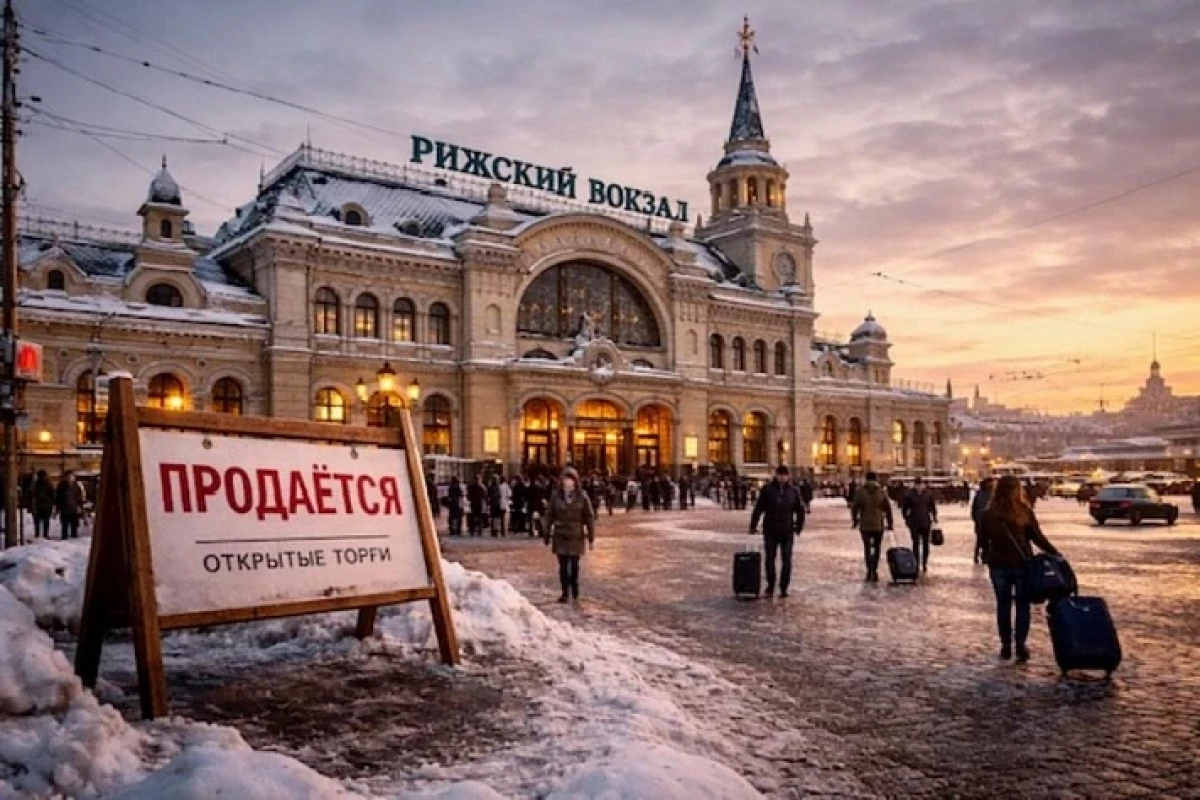 Рижский вокзал в Москве выставят на торги