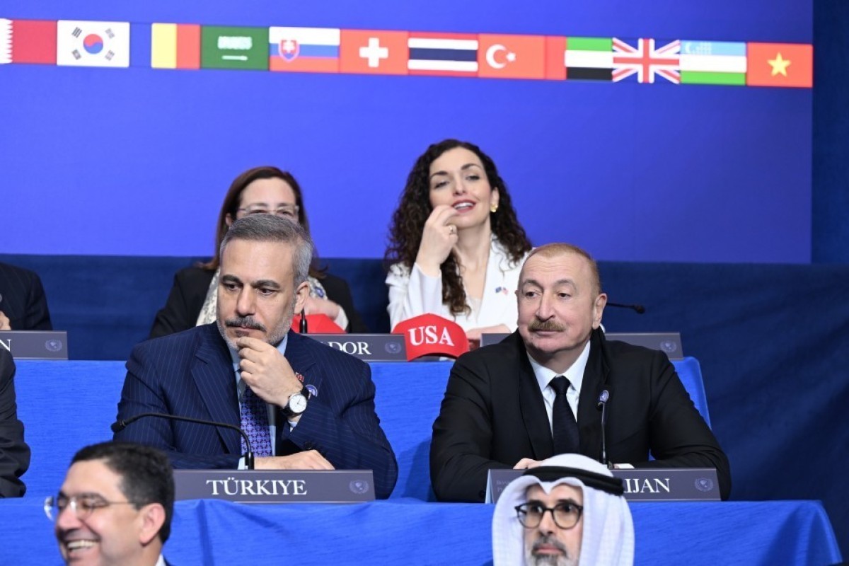 Ильхам Алиев принимает участие в первом заседании Совета мира в Вашингтоне-ВИДЕО -ОБНОВЛЕНО 