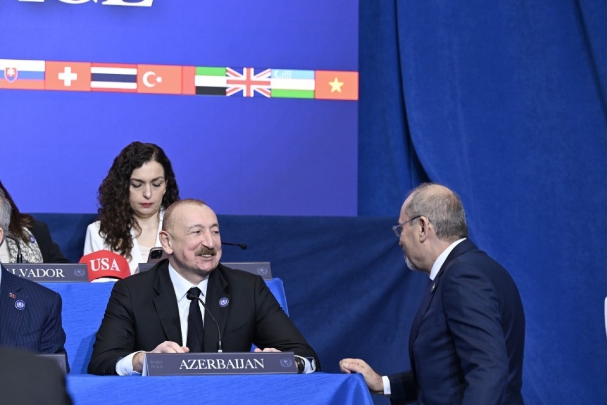 Ильхам Алиев принимает участие в первом заседании Совета мира в Вашингтоне-ВИДЕО -ОБНОВЛЕНО 