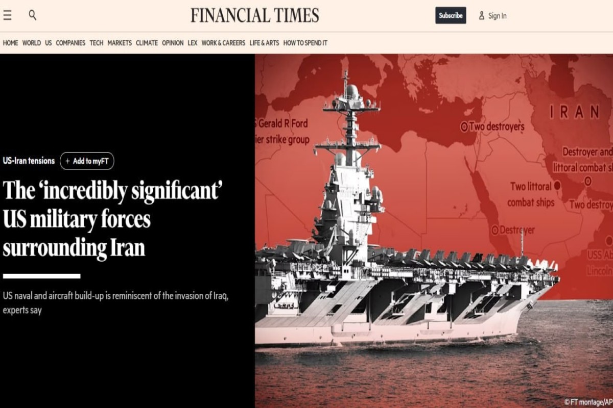 Financial Times: военная активность США на БВ сопоставима с иракской операцией