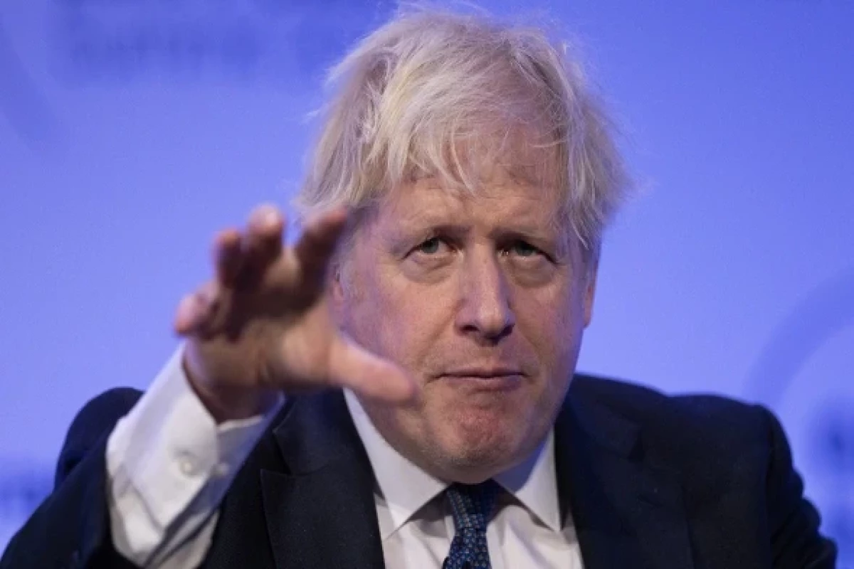 бывший премьер-министр Великобритании Борис Джонсон