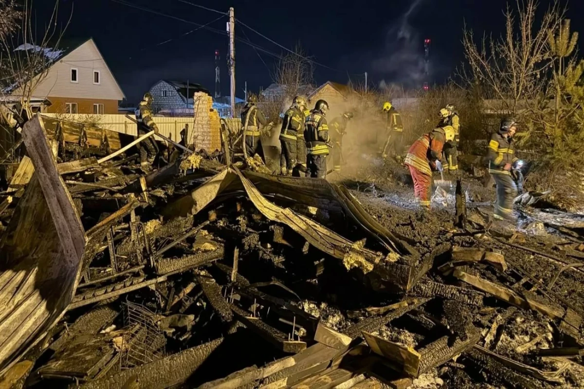 Бабушка и ее четверо внуков погибли при пожаре в доме в Подмосковье