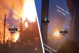 Россия массированно атаковала Киев и область: горят дома