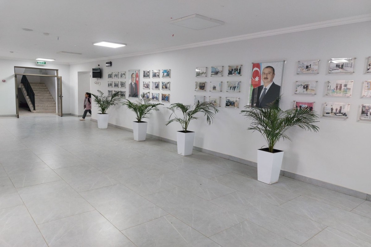 В Саатлинском районе завершена реконструкция крупной средней школы-ФОТО 