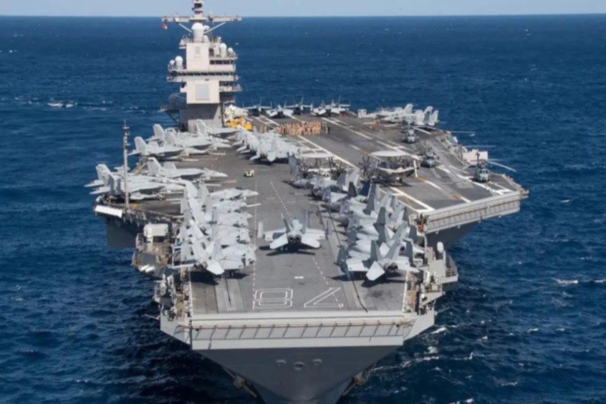 СМИ: Авианосец USS Gerald R. Ford прибыл на Крит