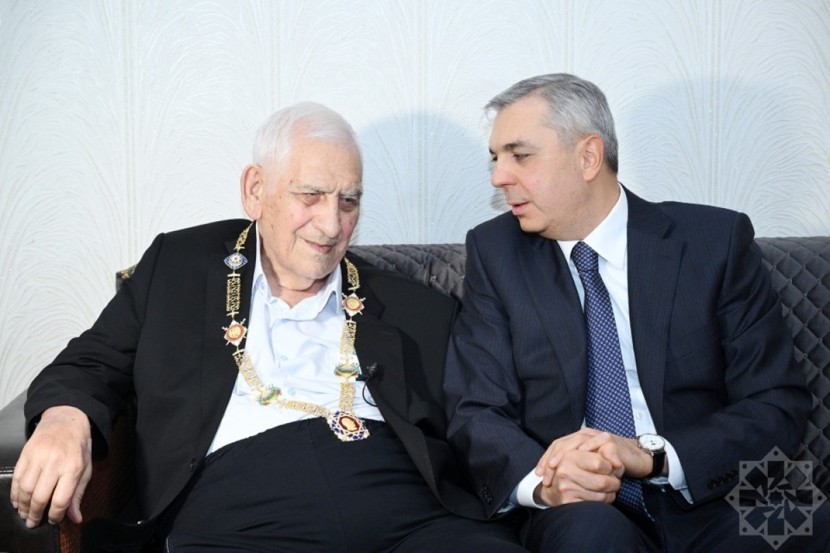 Самир Нуриев вручил Нариману Гасанзаде орден «Гейдар Алиев»-ФОТО 