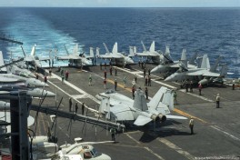 США усилили авиационную группировку на Ближнем Востоке и в Европе