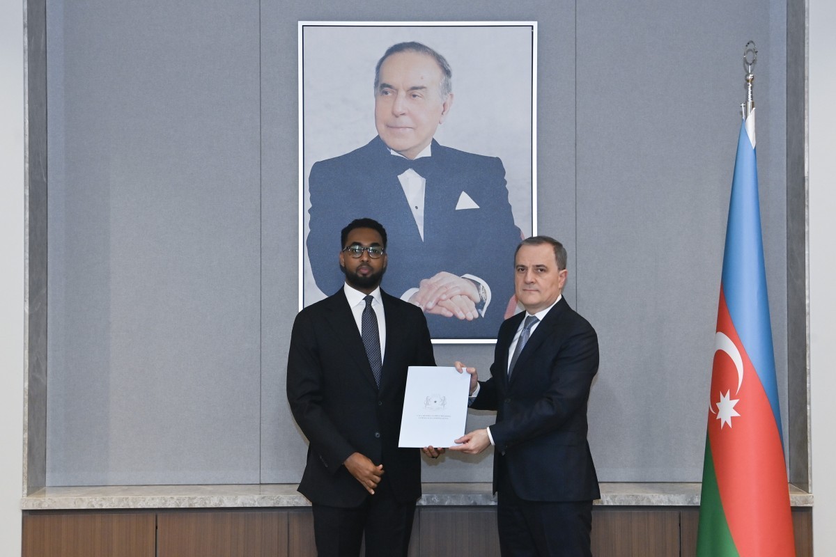 Джейхун Байрамов принял новоназначенного посла Сомали