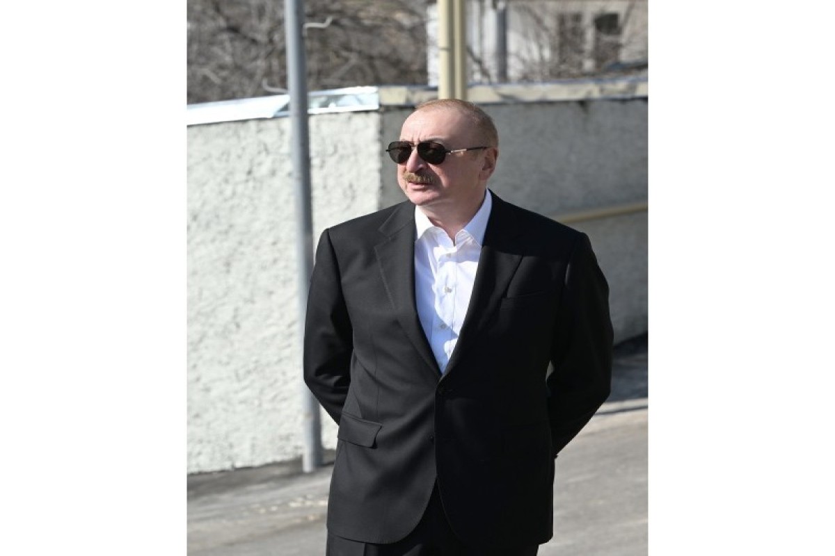 Президент Ильхам Алиев ознакомился с работами, проделанными в селе Ханабад Ходжалинского района-ФОТО 