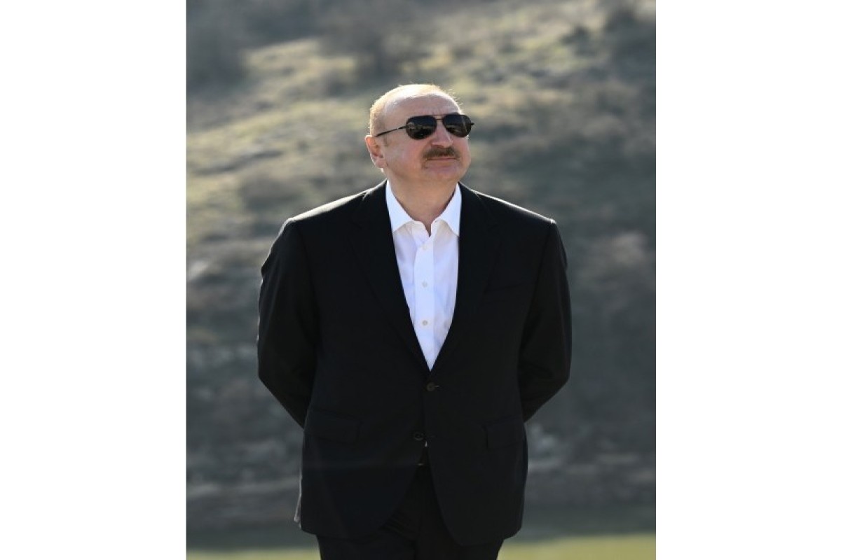 Ильхам Алиев посетил село Ханабад Ходжалинского района-ОБНОВЛЕНО 