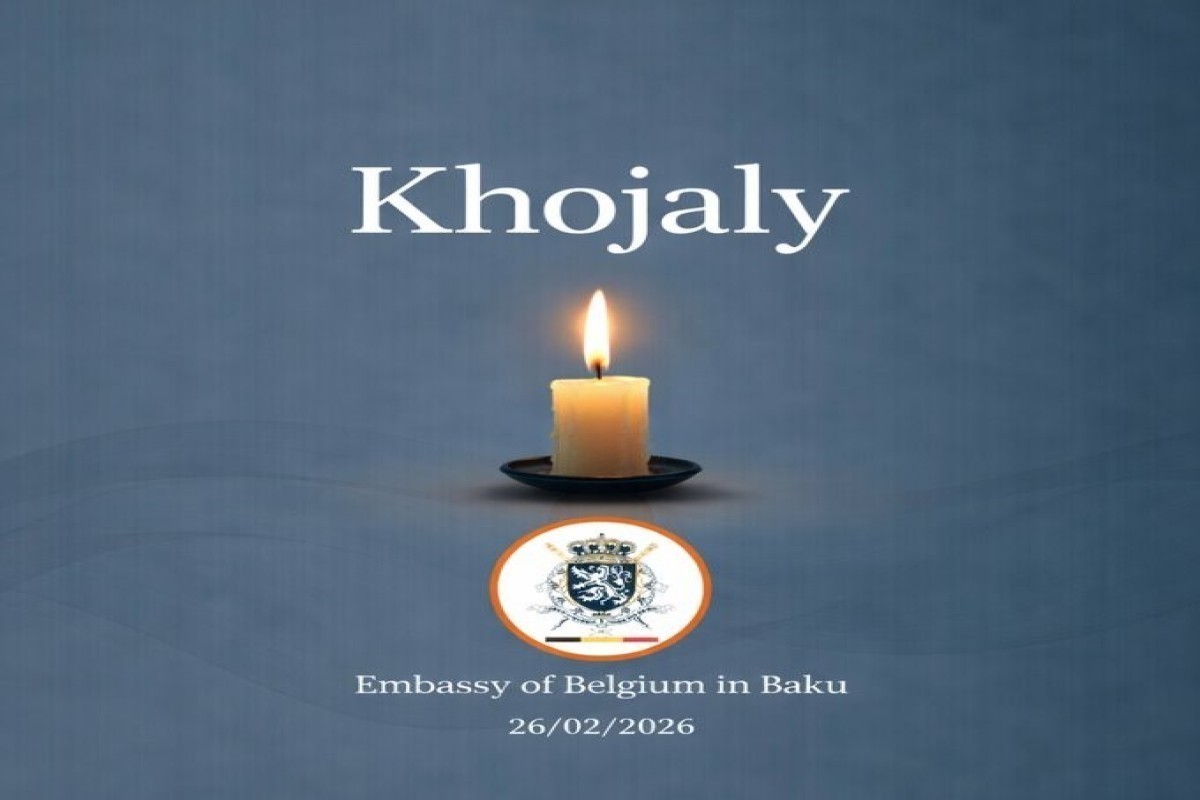 Посольство Бельгии выразило соболезнования в связи с годовщиной геноцида в Ходжалы