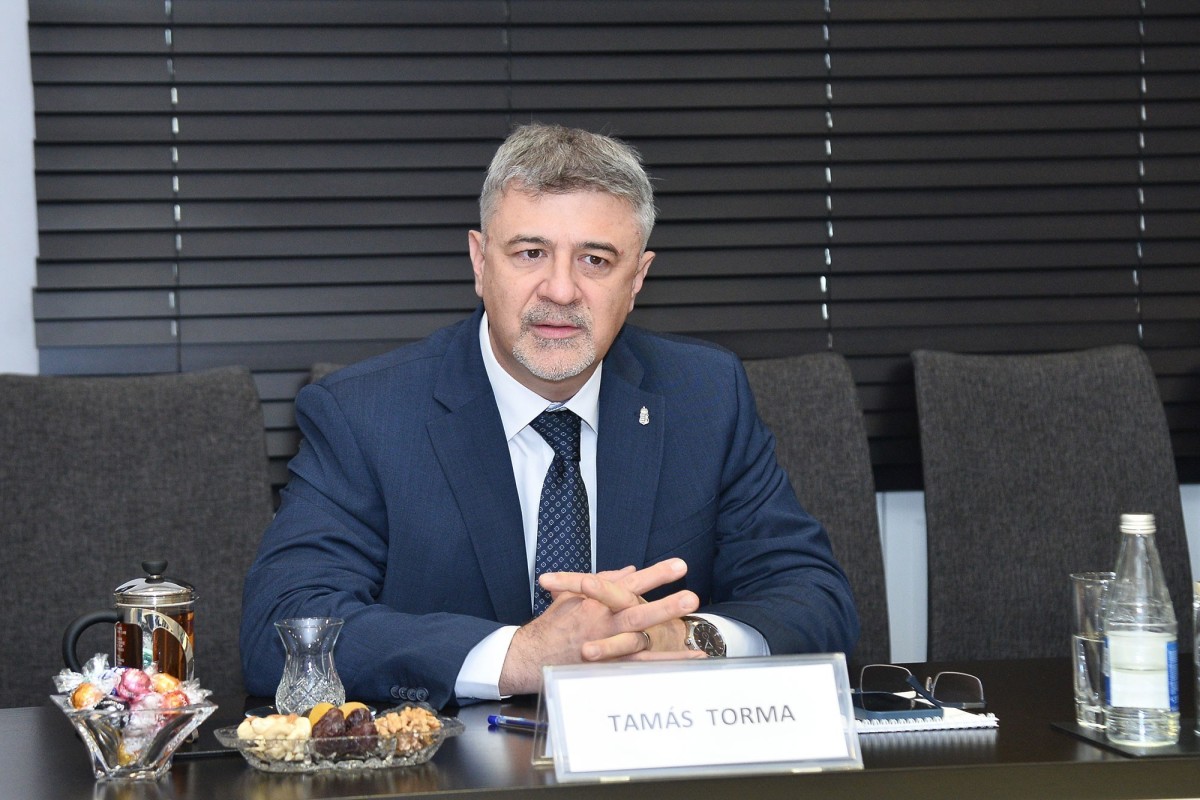 Министр науки и образования Азербайджана встретился с послами Венгрии и Турции-ФОТО 