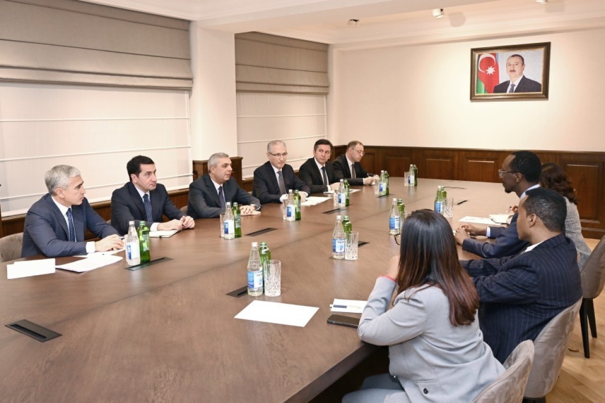 Руководитель Администрации Президента Азербайджана встретился с Президентом COP32