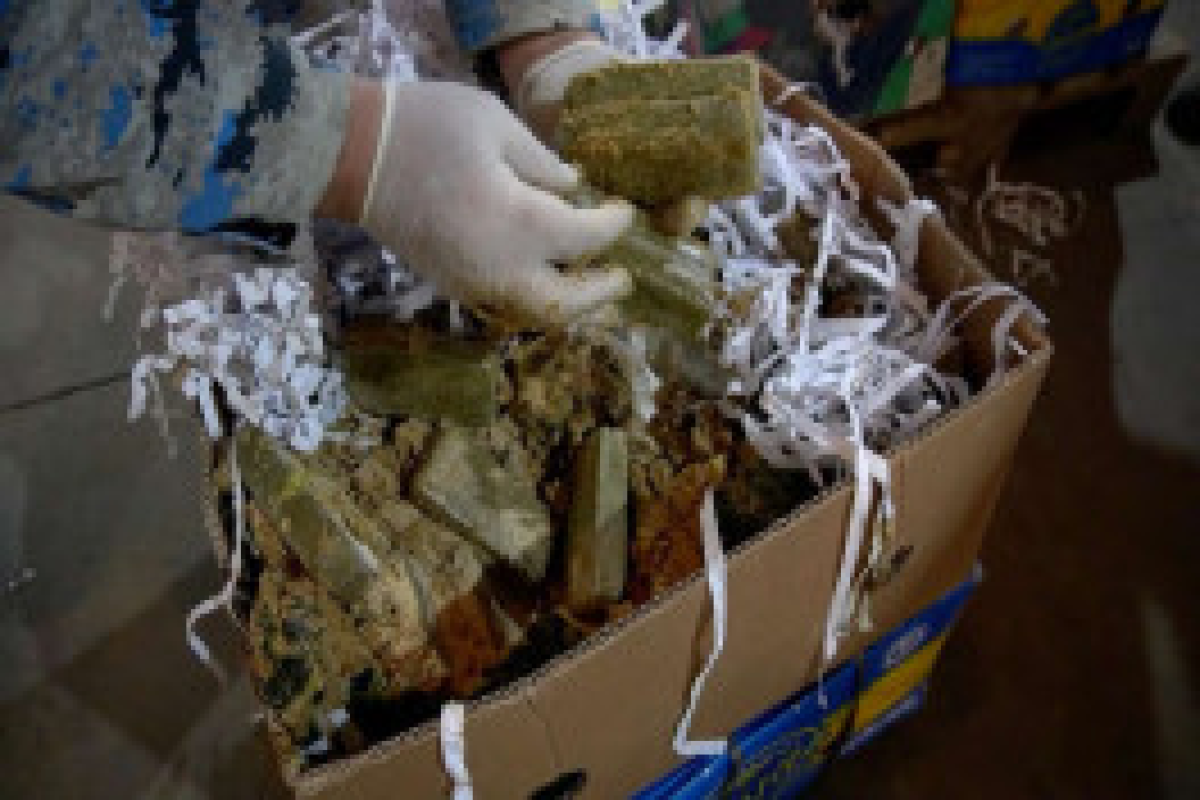 В Астаре в грузе с арбузами выявлена крупная партия наркотиков -ФОТО -ВИДЕО 