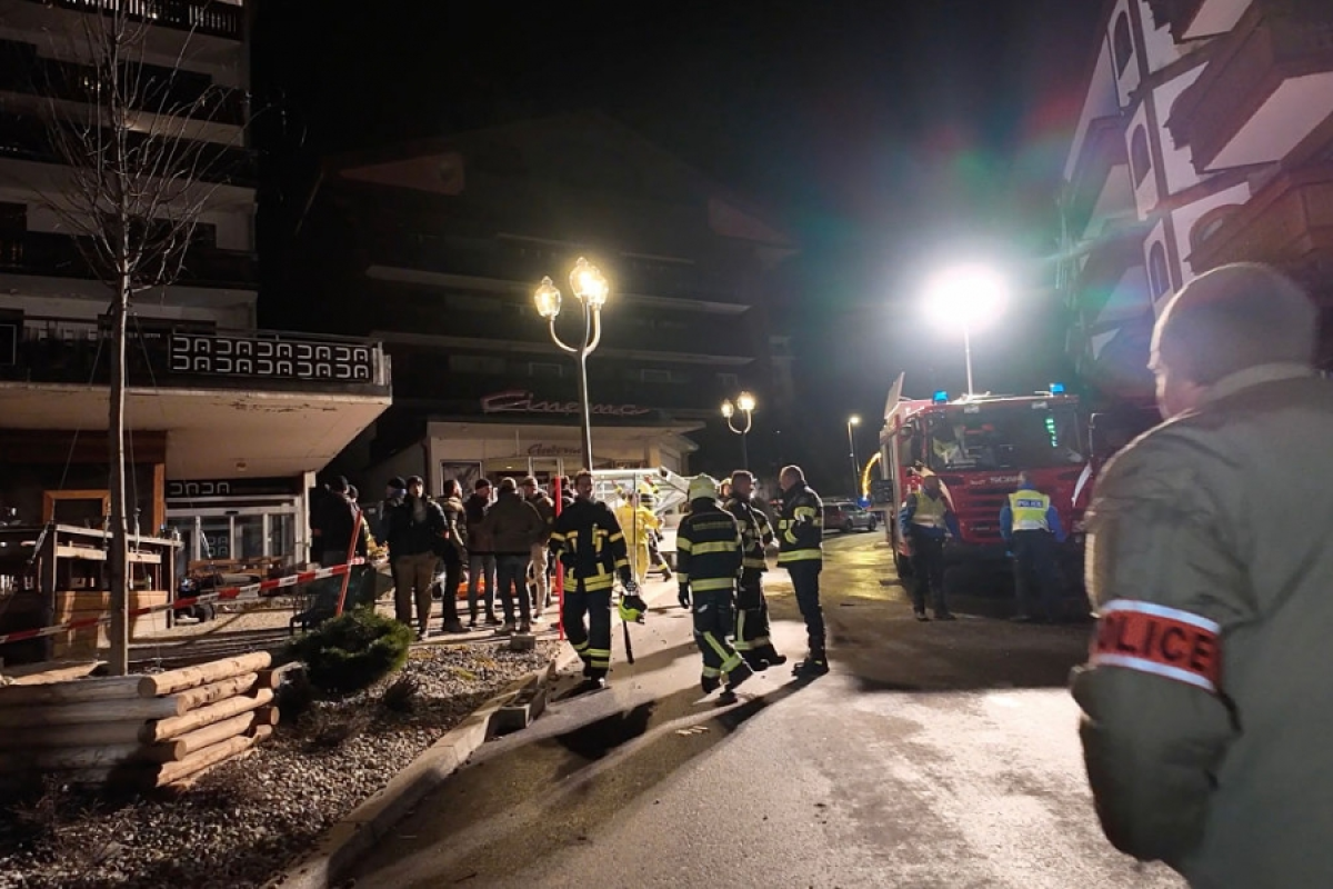 Названа возможная причина пожара в Кран-Монтане