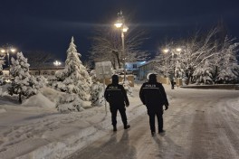 Полиция Азербайджана перешла на усиленный режим службы из-за непогоды