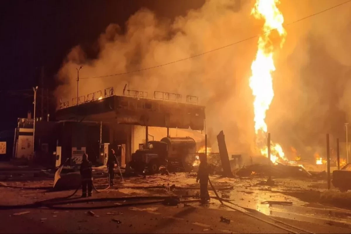 В Армении произошёл взрыв на АЗС, пострадавший в тяжёлом состоянии