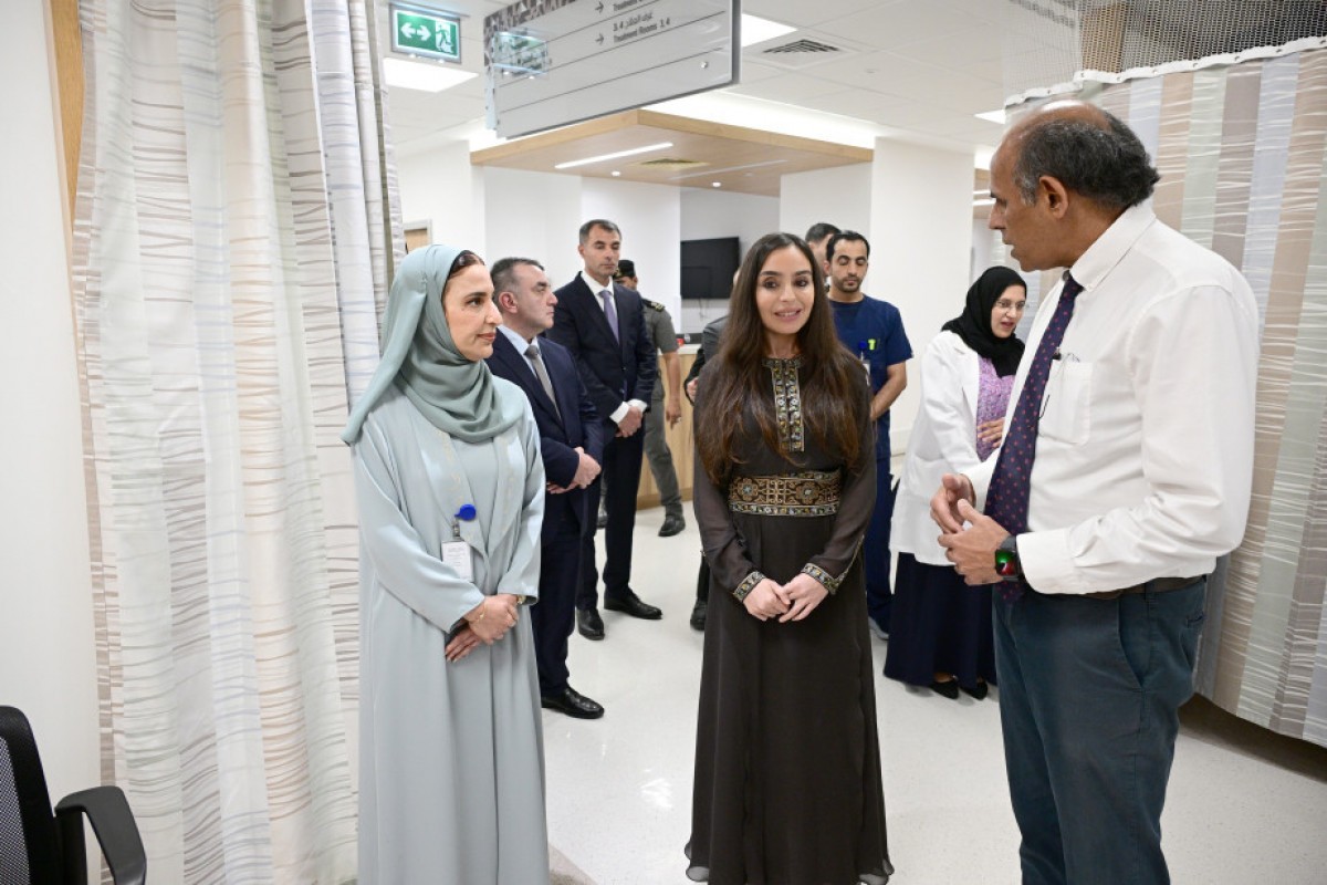 Лейла Алиева ознакомилась с работой онкологического центра в Маскате
