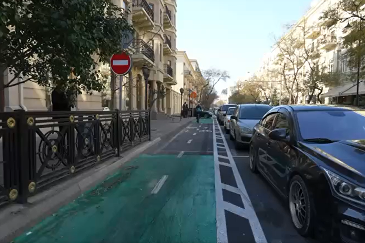 Новые велосипедные светофоры появились на перекрестках Баку